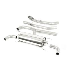 Milltek Non-Resonated 3" Cat Back for Alfa Romeo Giulia 2.0T (Valved)