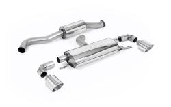 Toyota Yaris GR Gen 1 Milltek  3" Resonated OPF back  Exhaust Polished trim